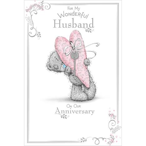 Wonderful Husband Me to You Bear Anniversary Card £2.49